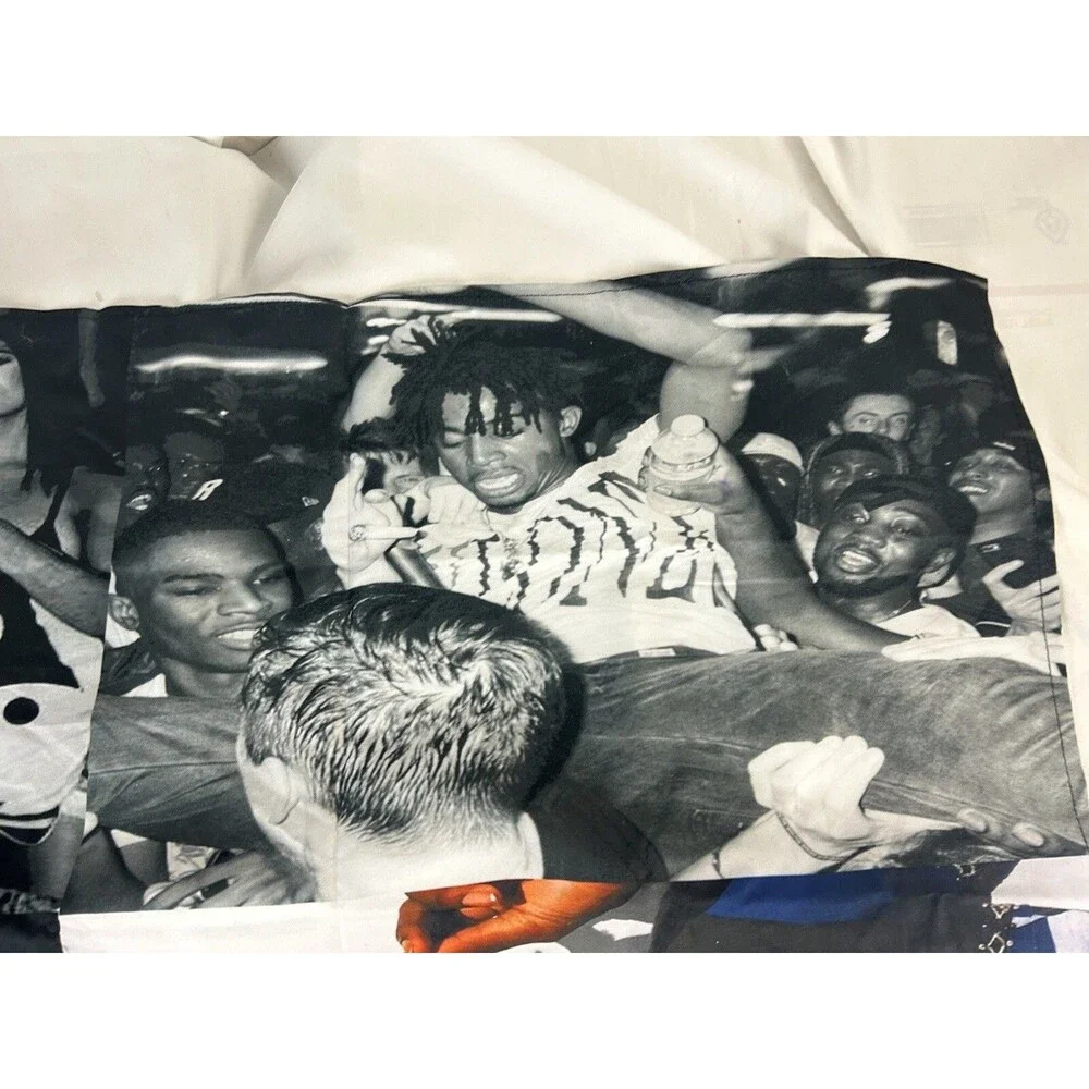 Juice WRLD Hip Hop Rap Collage Wall Tapestry Bedroom Dorm Room Decor Large